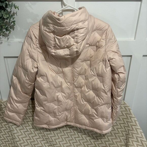 Sam Edelman Pre-Mold Hooded Quilted Short Jacket - Picture 5 of 8